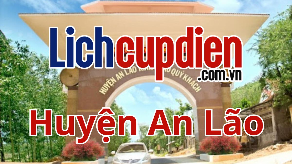 lịch cúp điện huyện an lão