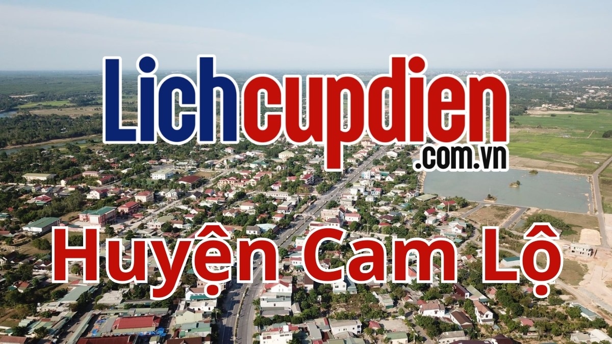 Lịch cúp điện huyện Cam Lộ
