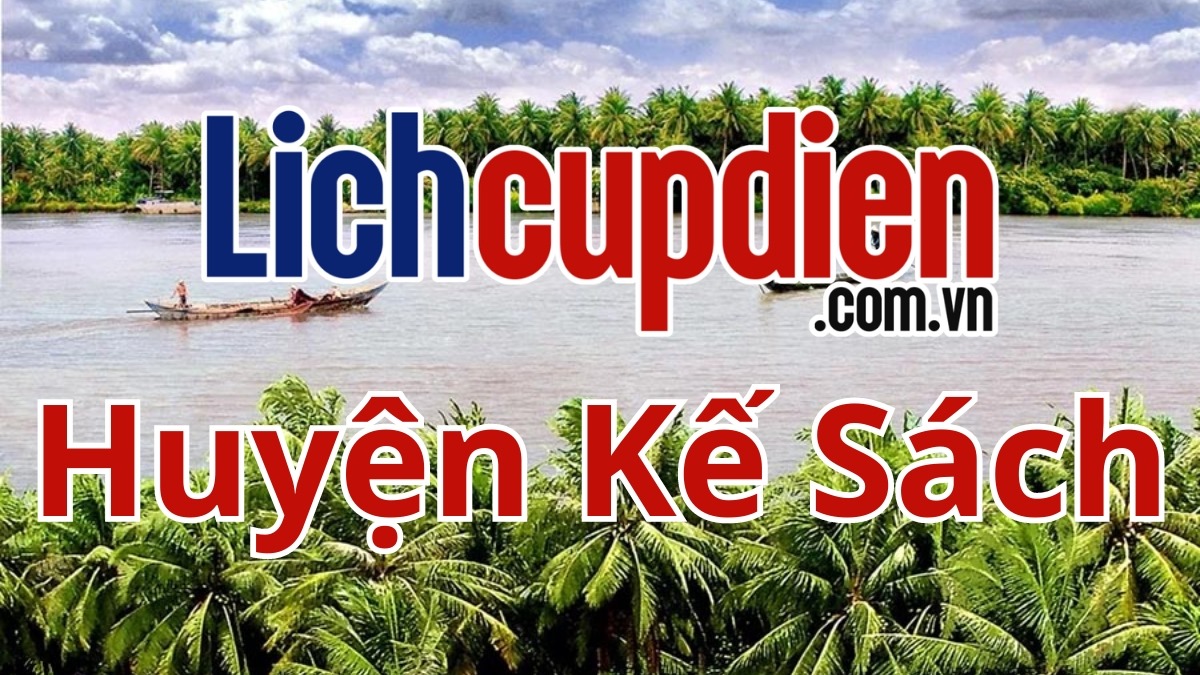 Lịch cúp điện huyện Kế Sách