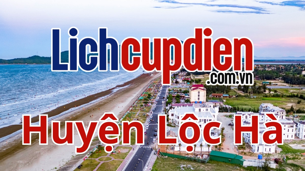 Lịch cúp điện huyện Lộc Hà
