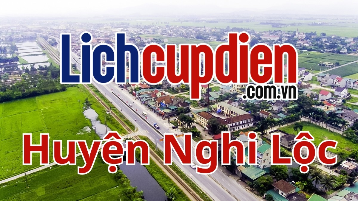 Lịch cúp điện Huyện Nghi Lộc