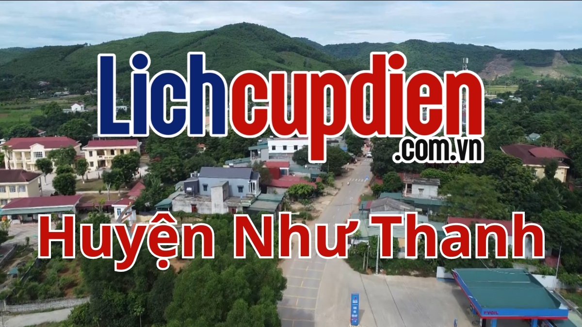 Lịch cúp điện Huyện Như Thanh