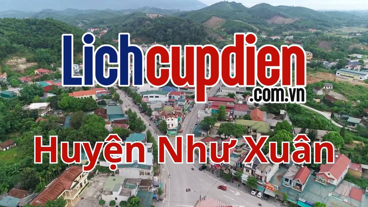 Lịch cúp điện Huyện Như Xuân