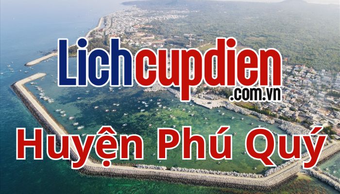 lịch cúp điện huyện Phú Quý