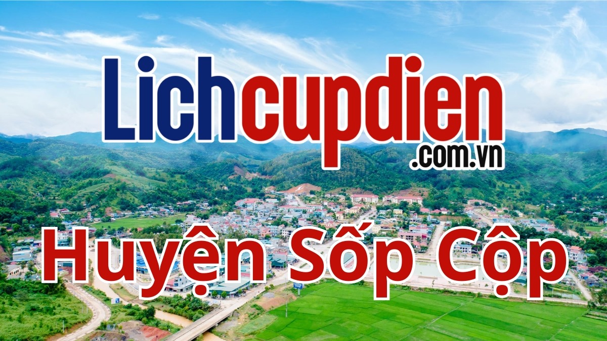 Lịch cúp điện Huyện Sốp Cộp