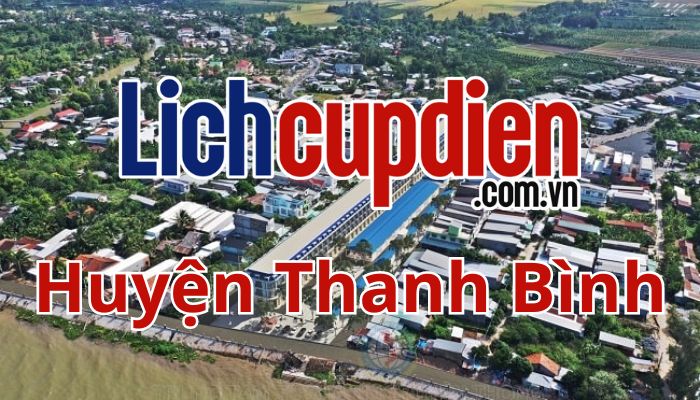 Lịch cúp điện huyện Thanh Bình