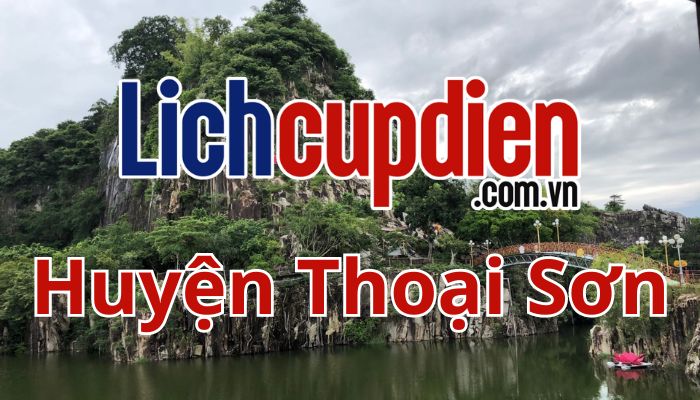 Lịch cúp điện huyện Thoại Sơn