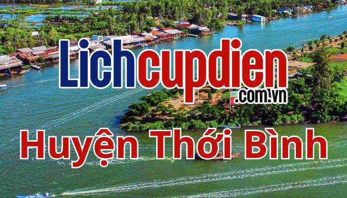lịch cúp điện huyện thới bình