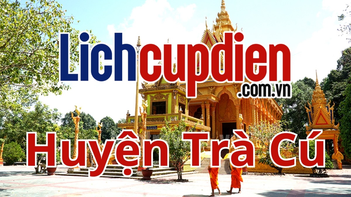 Lịch cúp điện huyện Trà Cú