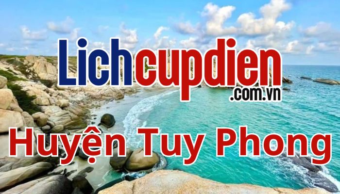 lịch cúp điện huyện tuy phong