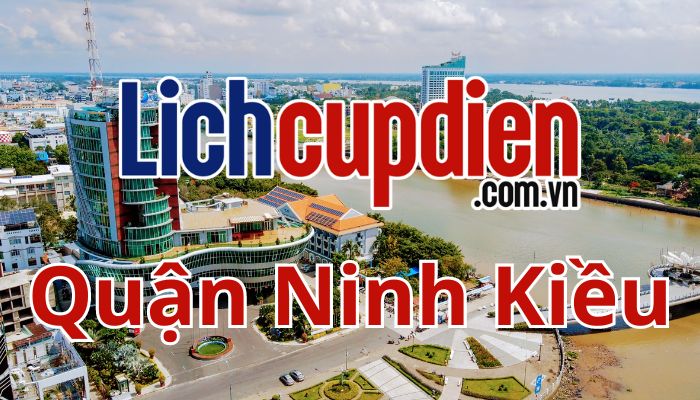 lịch cúp điện quận ninh kiều