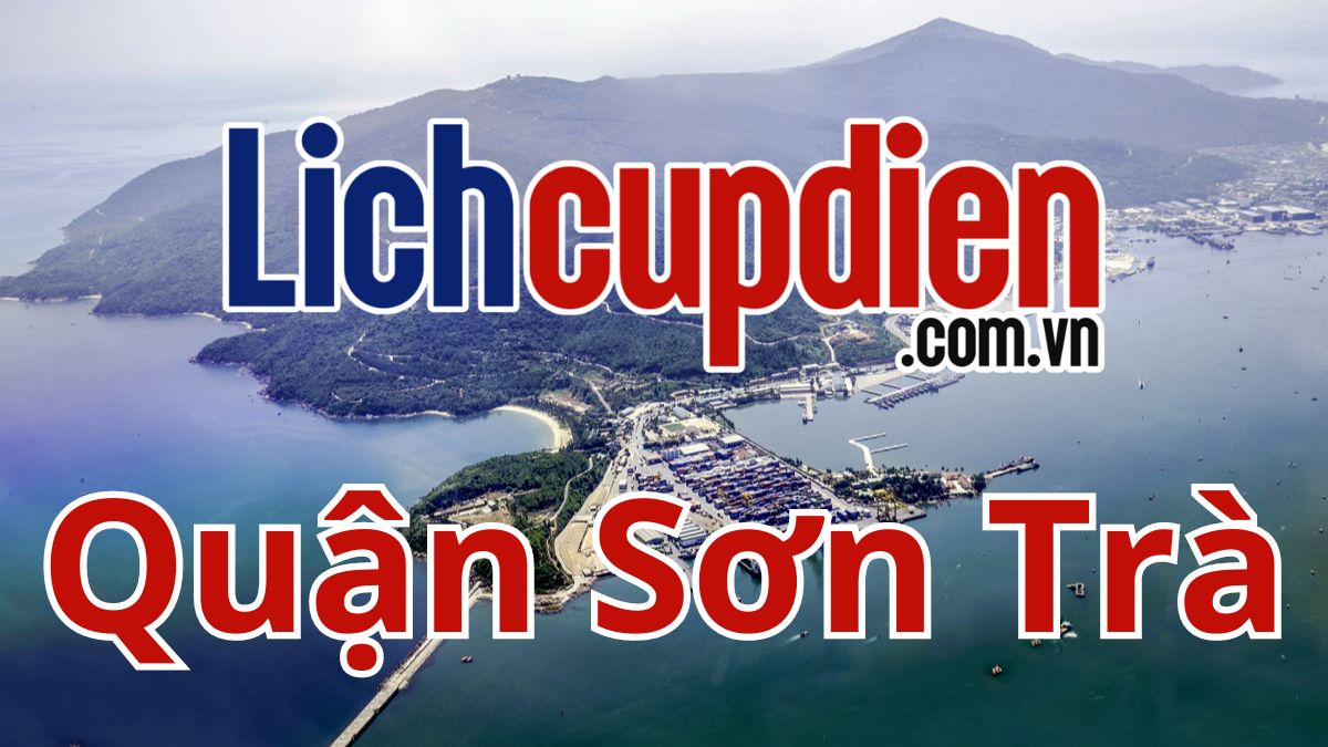 Lịch cúp điện quận Sơn Trà